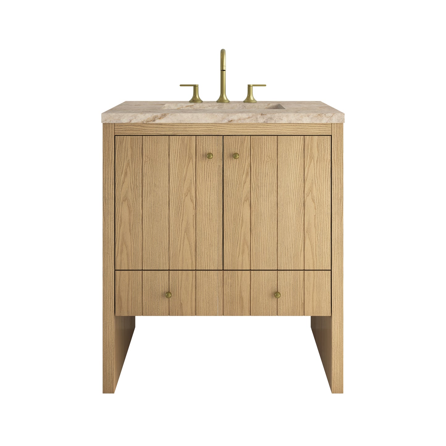James Martin Hudson 30" Single Vanity with 3 CM Countertop