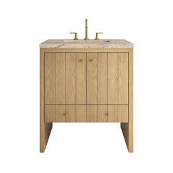 James Martin Hudson 30" Single Vanity with 3 CM Countertop