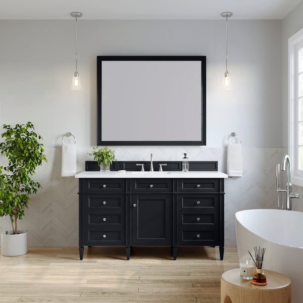 James Martin Brittany 60" Single Vanity with 3 CM Countertop