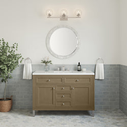 James Martin Chicago 48" Single Vanity with 3 CM Countertop