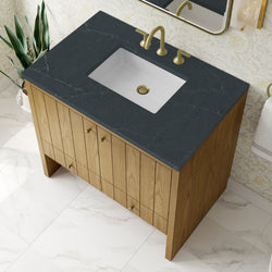 James Martin Hudson 36" Single Vanity with 3 CM Countertop