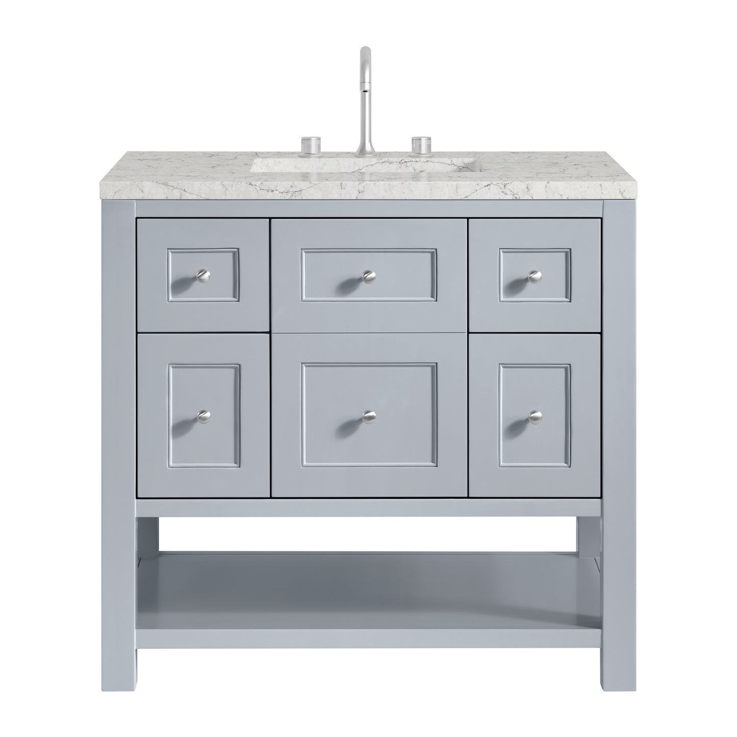 James Martin Breckenridge 36" Single Vanity w/ 3CM Countertop