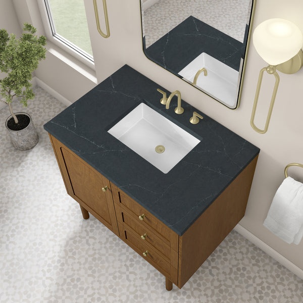 James Martin Laurent 36" Single Vanity with 3 CM Countertop