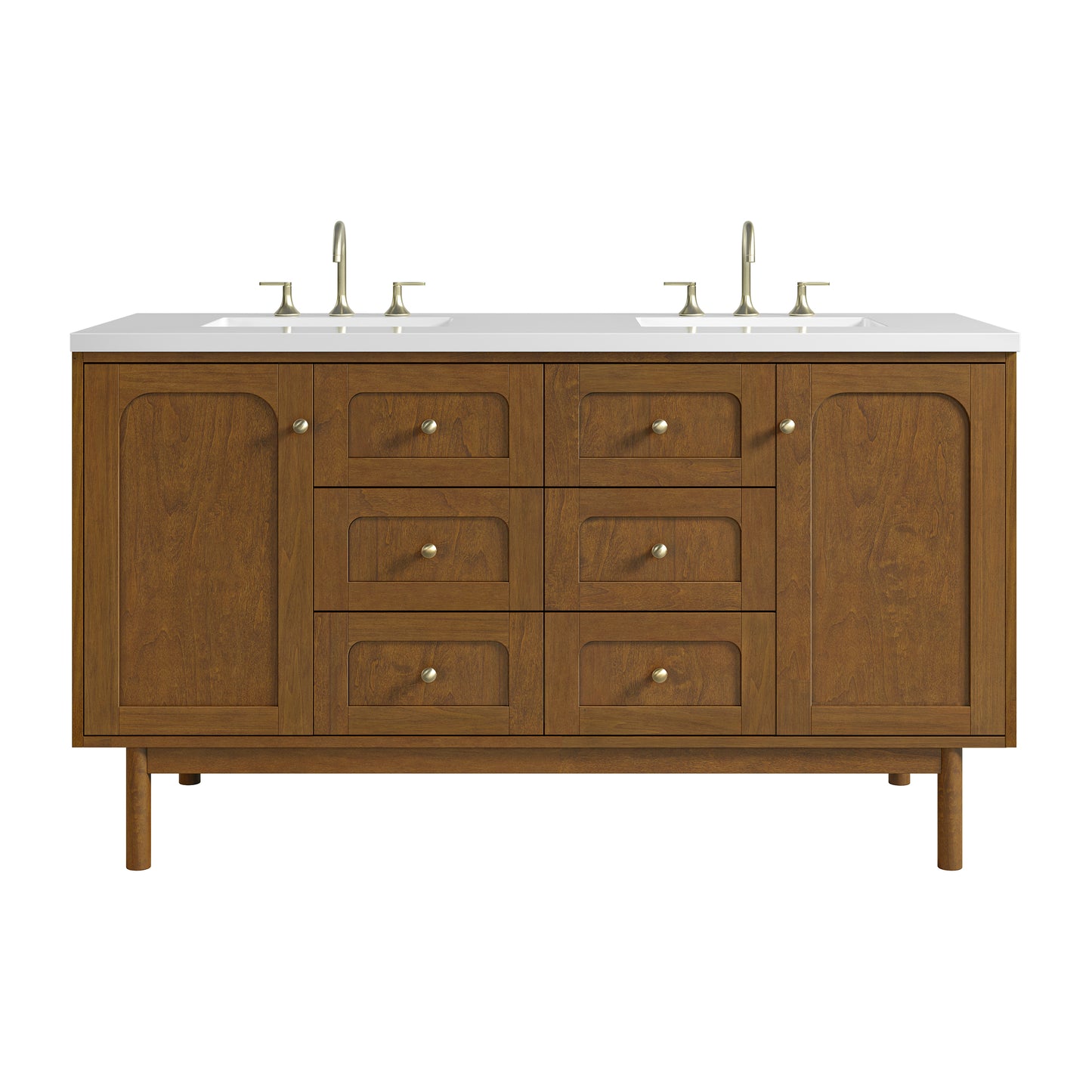 James Martin Laurent 60" Double Vanity with 3 CM Countertop