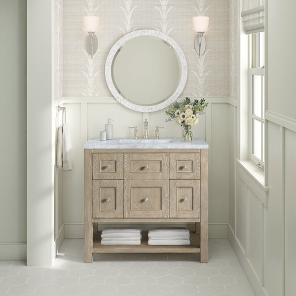 James Martin Breckenridge 36" Single Vanity w/ 3CM Countertop