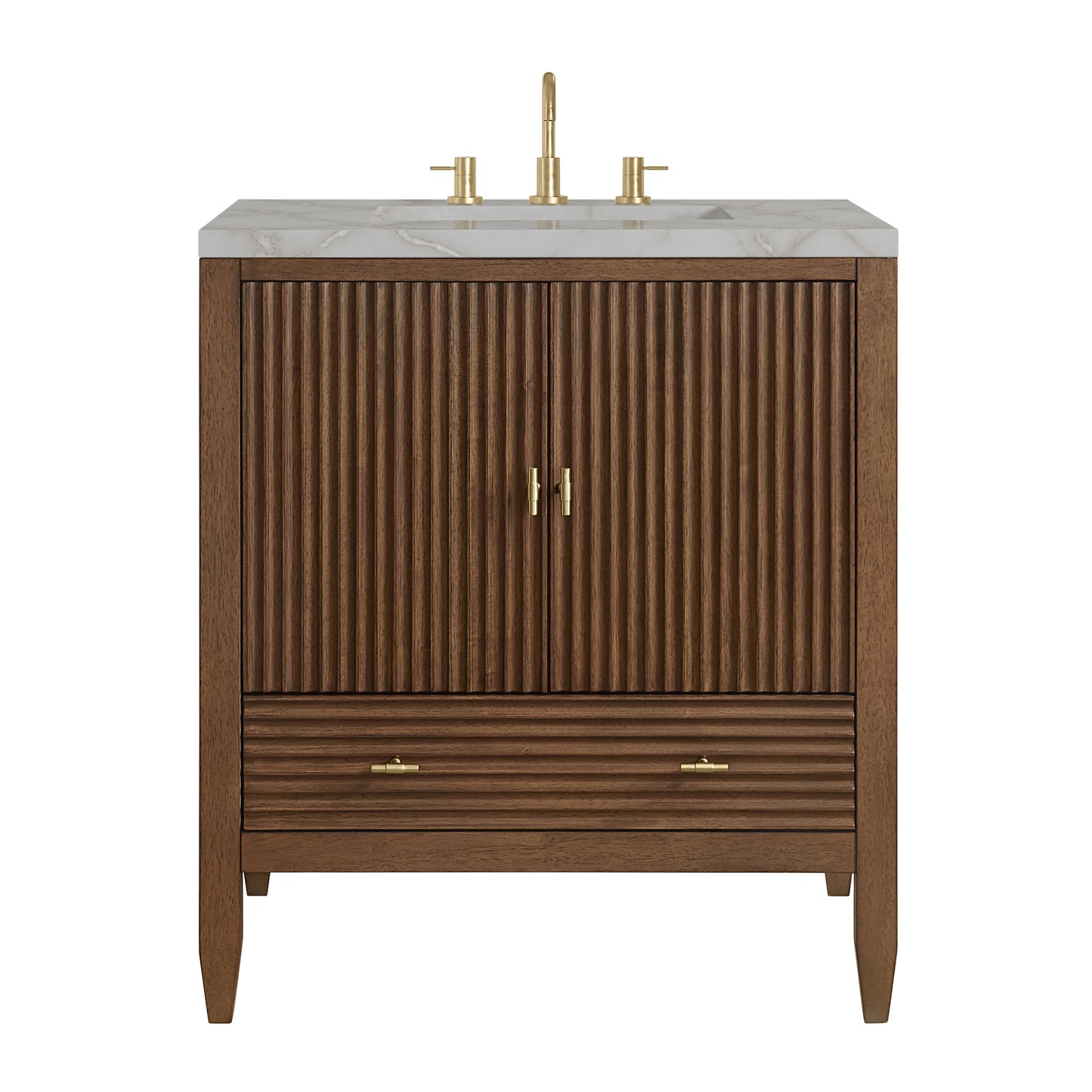 James Martin Myrrin 30" Single Vanity with 3 CM Countertop