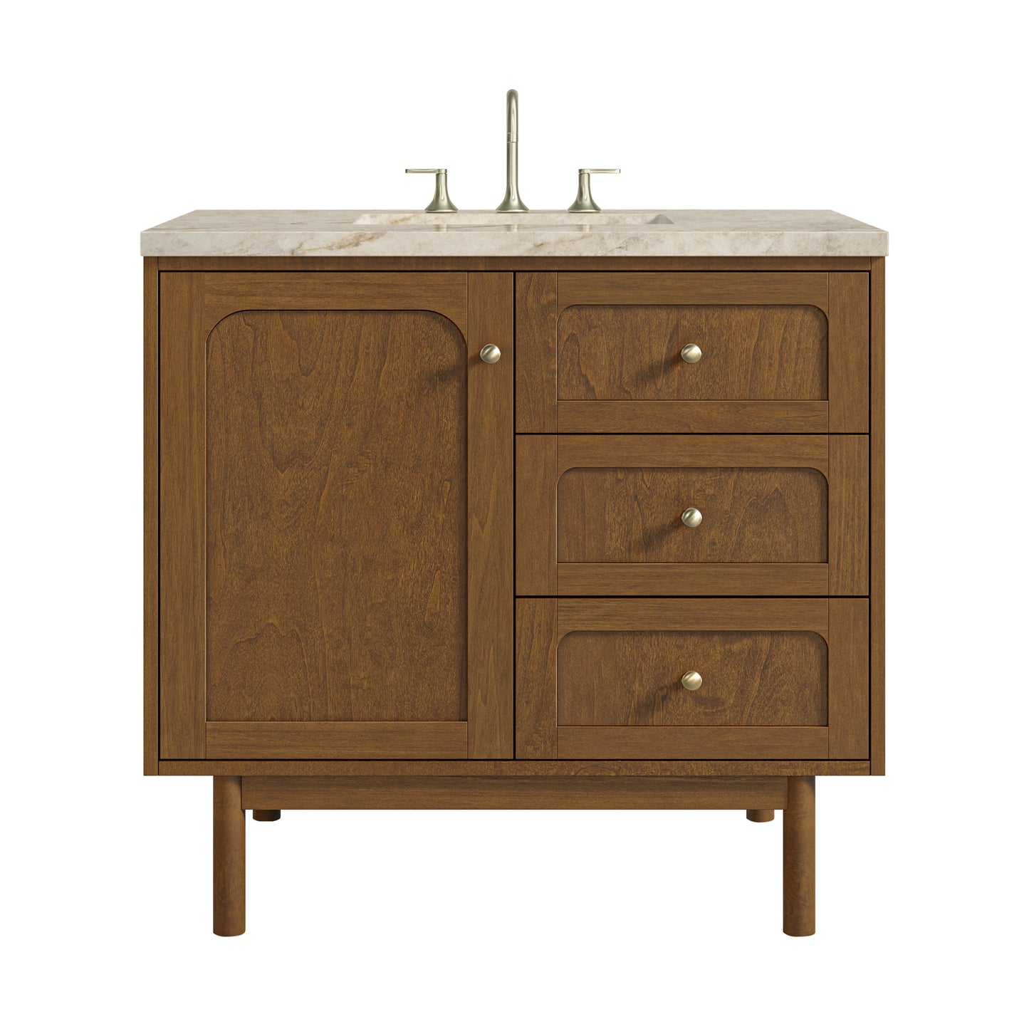 James Martin Laurent 36" Single Vanity with 3 CM Countertop