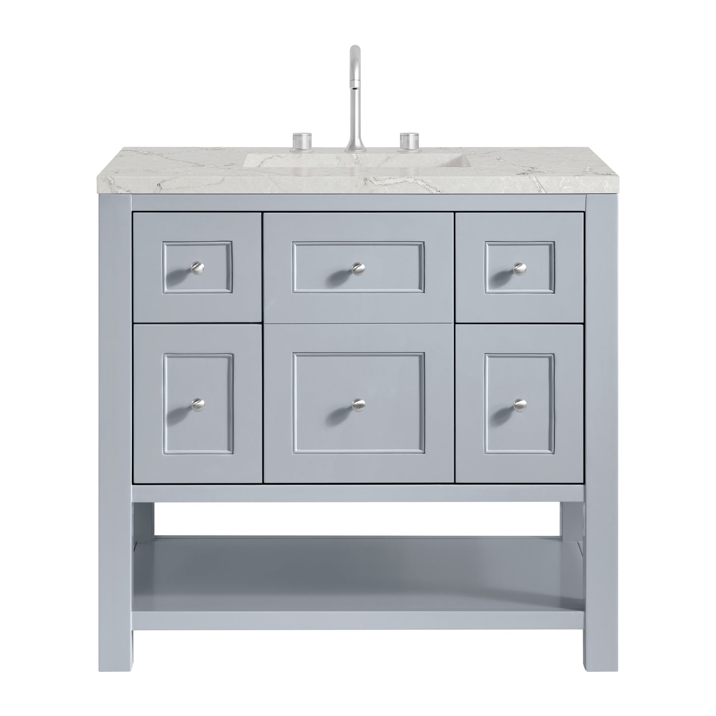 James Martin Breckenridge 36" Single Vanity w/ 3CM Countertop