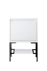 James Martin Mantova 23.6" Single Vanity Cabinet with Stand - Luxe Bathroom Vanities