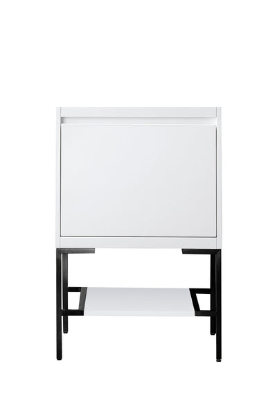 James Martin Mantova 23.6" Single Vanity Cabinet with Stand - Luxe Bathroom Vanities