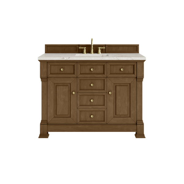James Martin Brookfield 48" Single Vanity with 3 CM Countertop & FreePower Wireless Charger