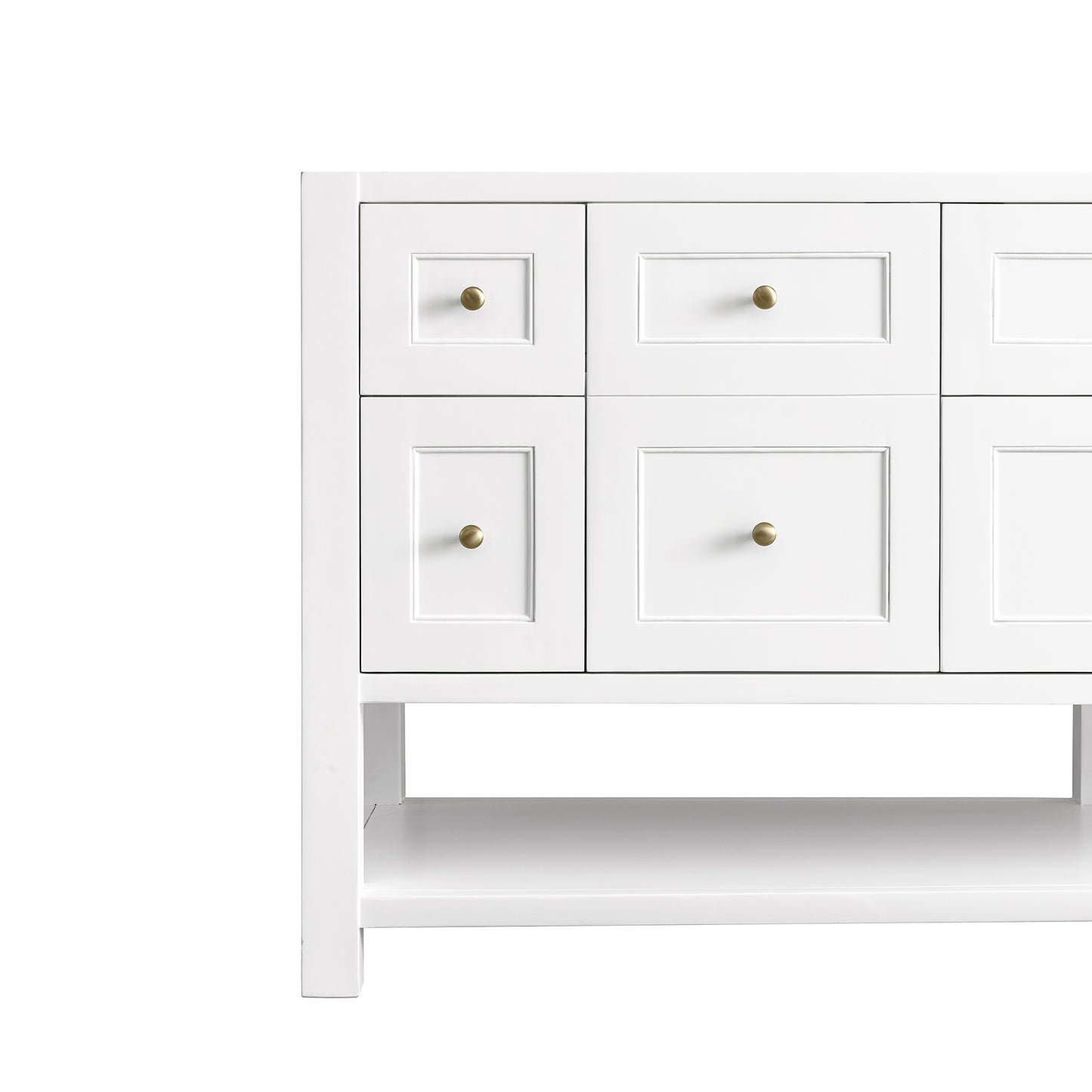 James Martin Breckenridge 72" Double Vanity w/ 3 CM Countertop