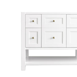 James Martin Breckenridge 72" Double Vanity w/ 3 CM Countertop