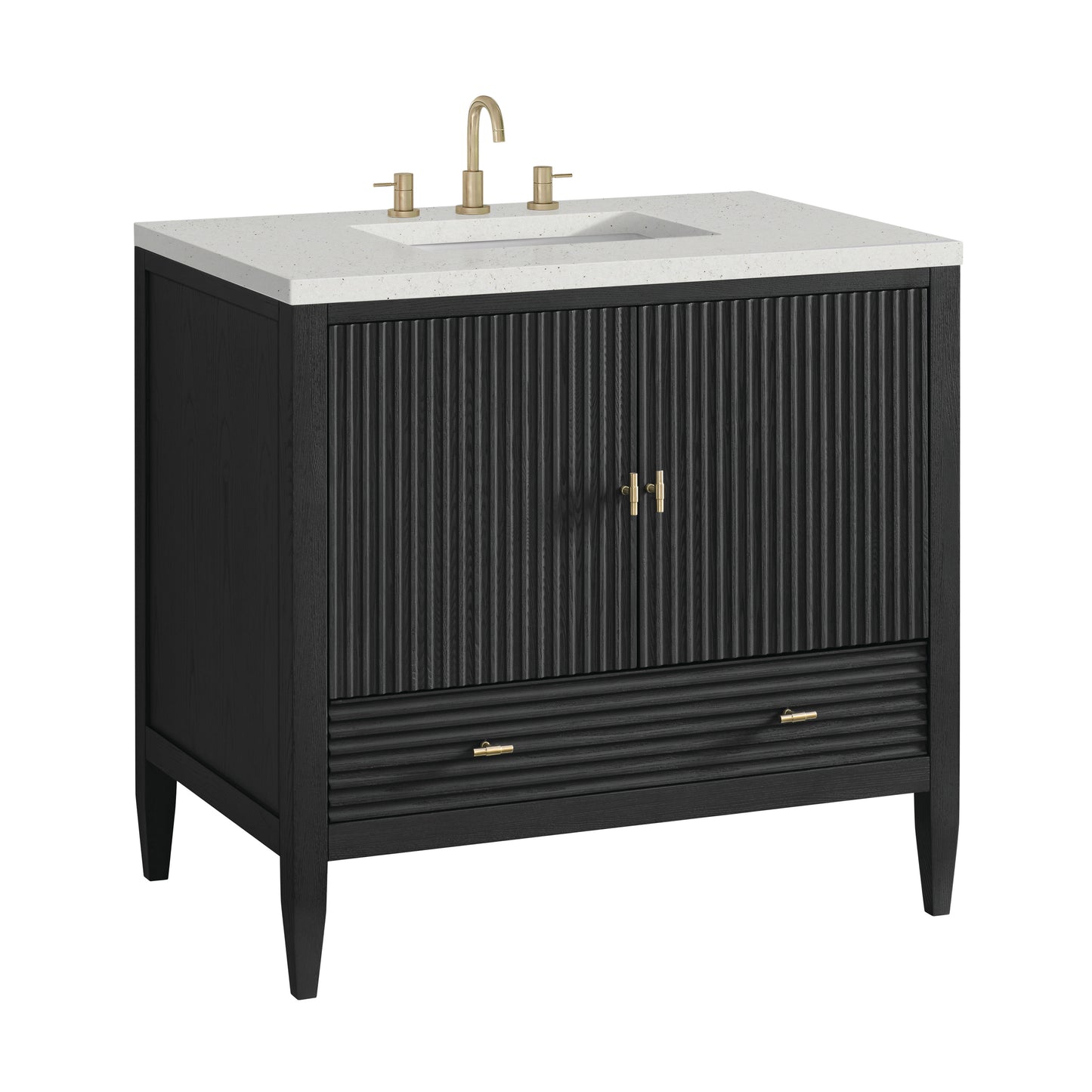 James Martin Myrrin 36" Single Vanity with 3 CM Countertop