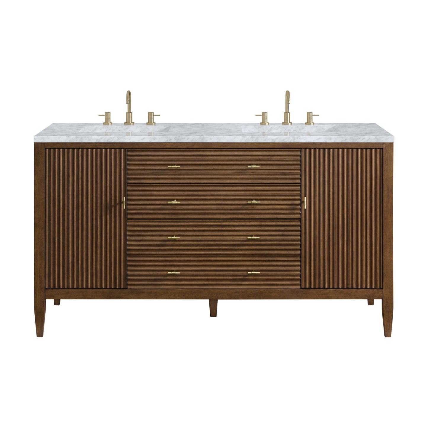 James Martin Myrrin 60" Double Vanity with 3 CM Countertop
