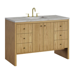 James Martin Hudson 48" Single Vanity with 3 CM Countertop
