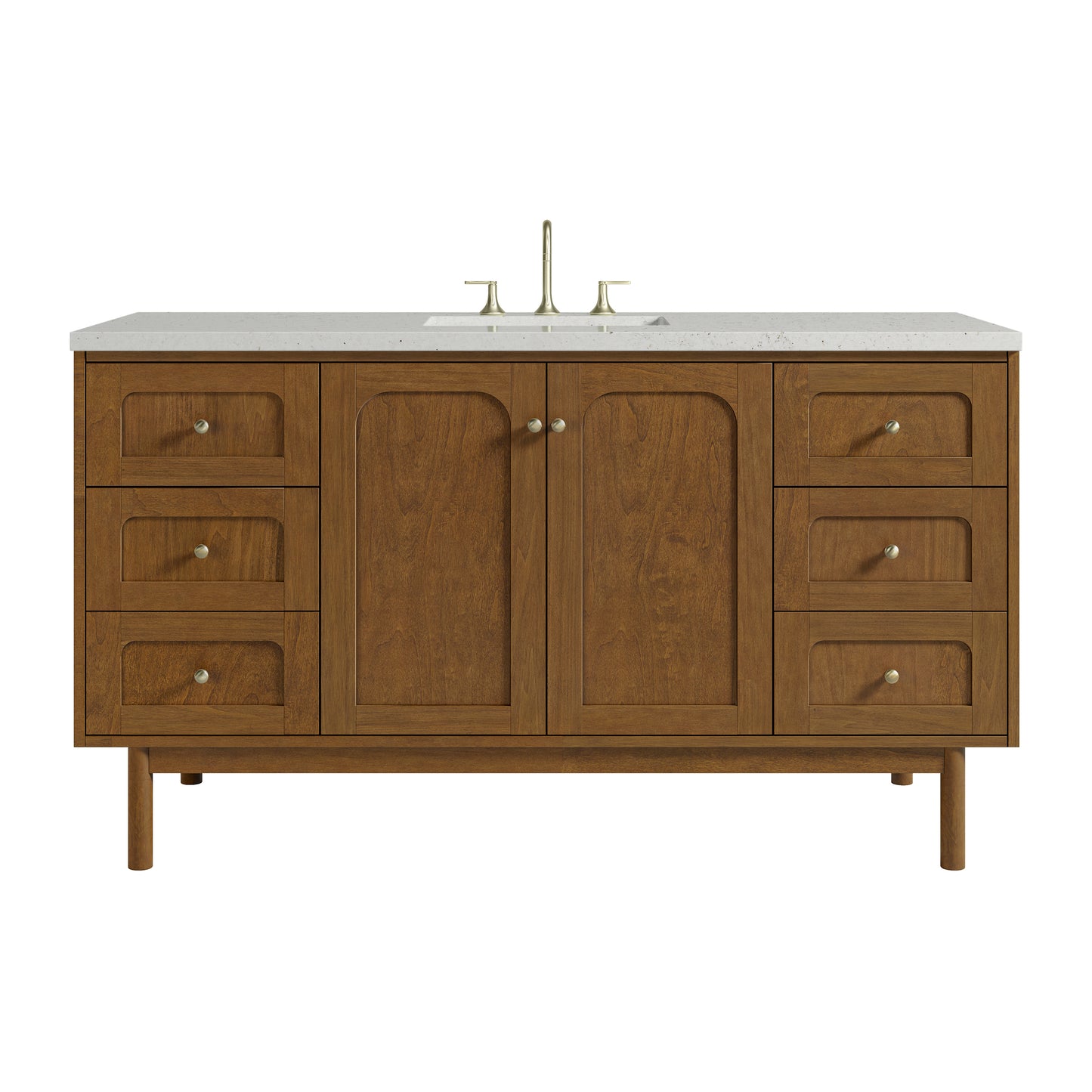 James Martin Laurent 60" Single Vanity with 3 CM Countertop