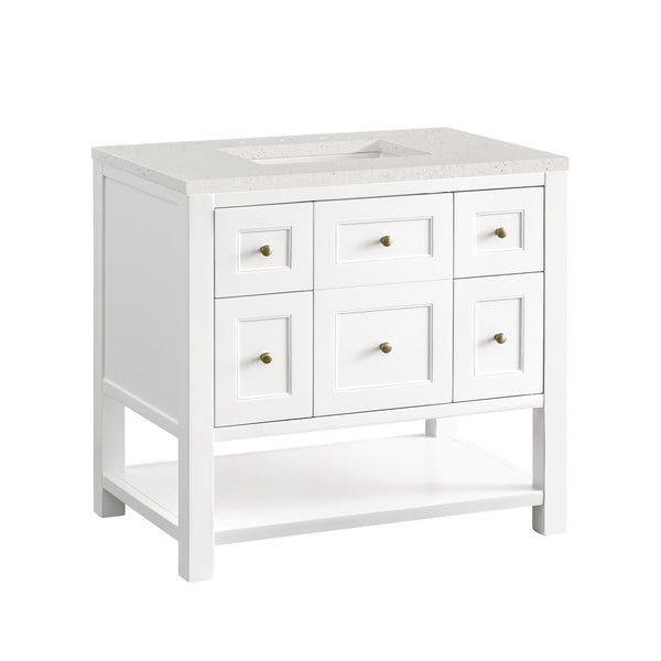 James Martin Breckenridge 36" Single Vanity w/ 3CM Countertop