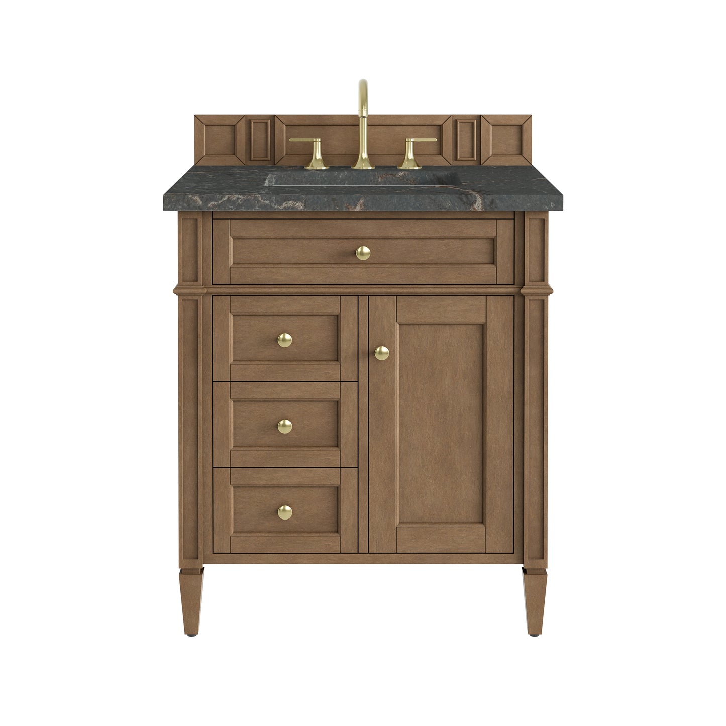 James Martin Brittany 30" Single Vanity with 3 CM Countertop