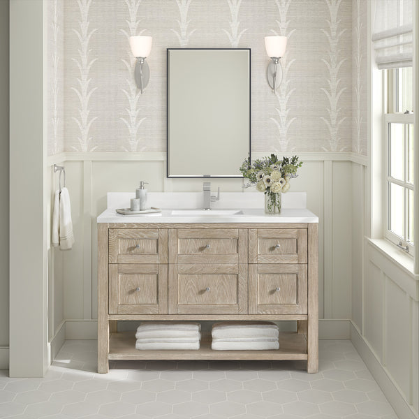 James Martin 48" Breckenridge Single Vanity - Luxe Bathroom Vanities