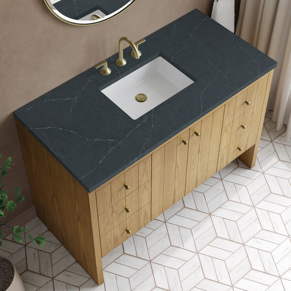 James Martin Hudson 48" Single Vanity with 3 CM Countertop