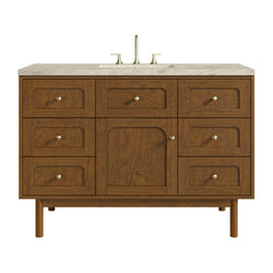 James Martin Laurent 48" Single Vanity with 3 CM Countertop & FreePower Wireless Charger