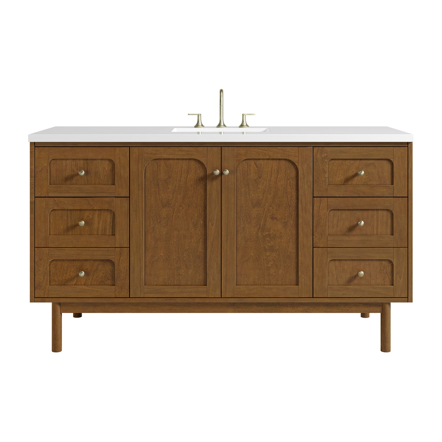 James Martin Laurent 60" Single Vanity with 3 CM Countertop