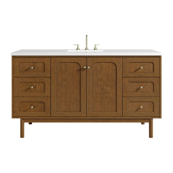 James Martin Laurent 60" Single Vanity with 3 CM Countertop