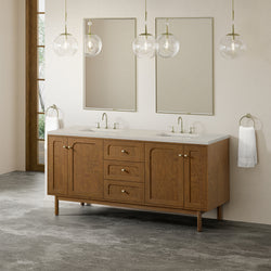 James Martin Laurent 72" Double Vanity with 3 CM Countertop