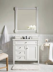 James Martin Brittany 36" Single Vanity with 3 Countertop