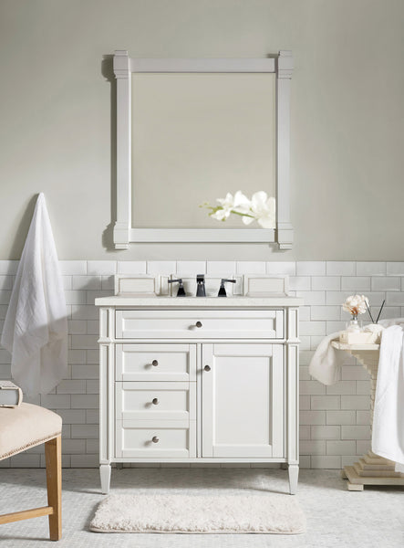 James Martin Brittany 36" Single Vanity with 3 Countertop