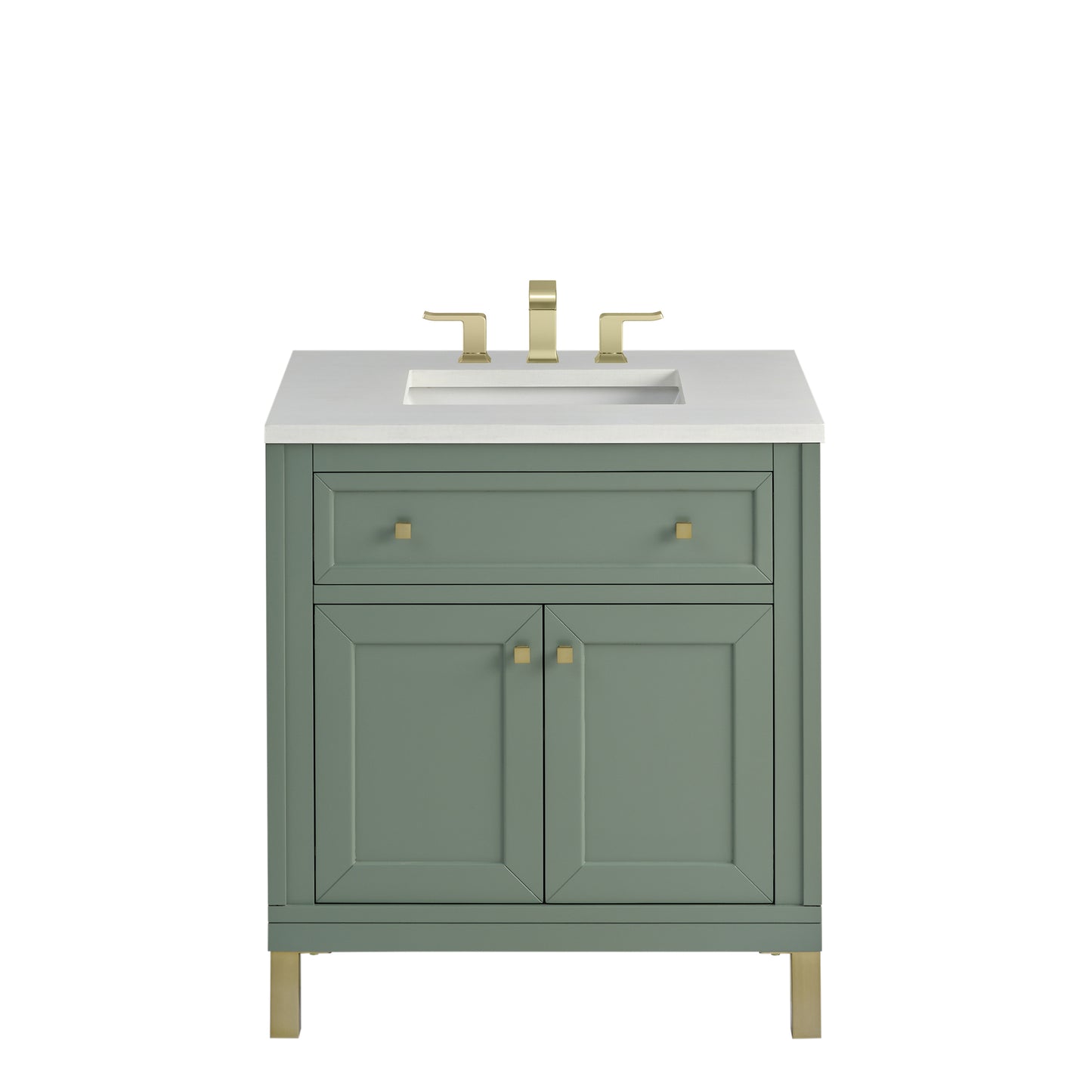 James Martin Chicago 30" Single Vanity with 3 CM Countertop