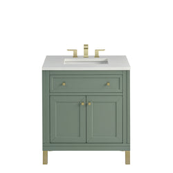James Martin Chicago 30" Single Vanity with 3 CM Countertop