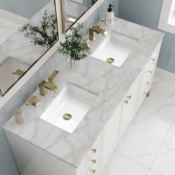 James Martin Chicago 60" Double Vanity with 3 CM Countertop
