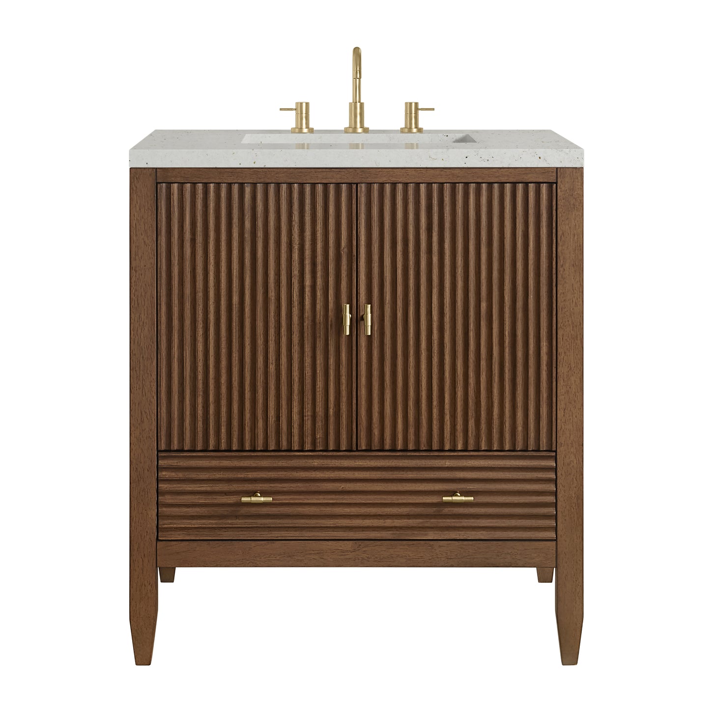 James Martin Myrrin 30" Single Vanity with 3 CM Countertop