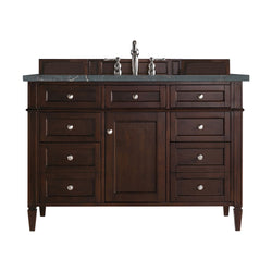 James Martin Brittany 48" Single Vanity with 3 CM Countertop & FreePower Wireless Charger