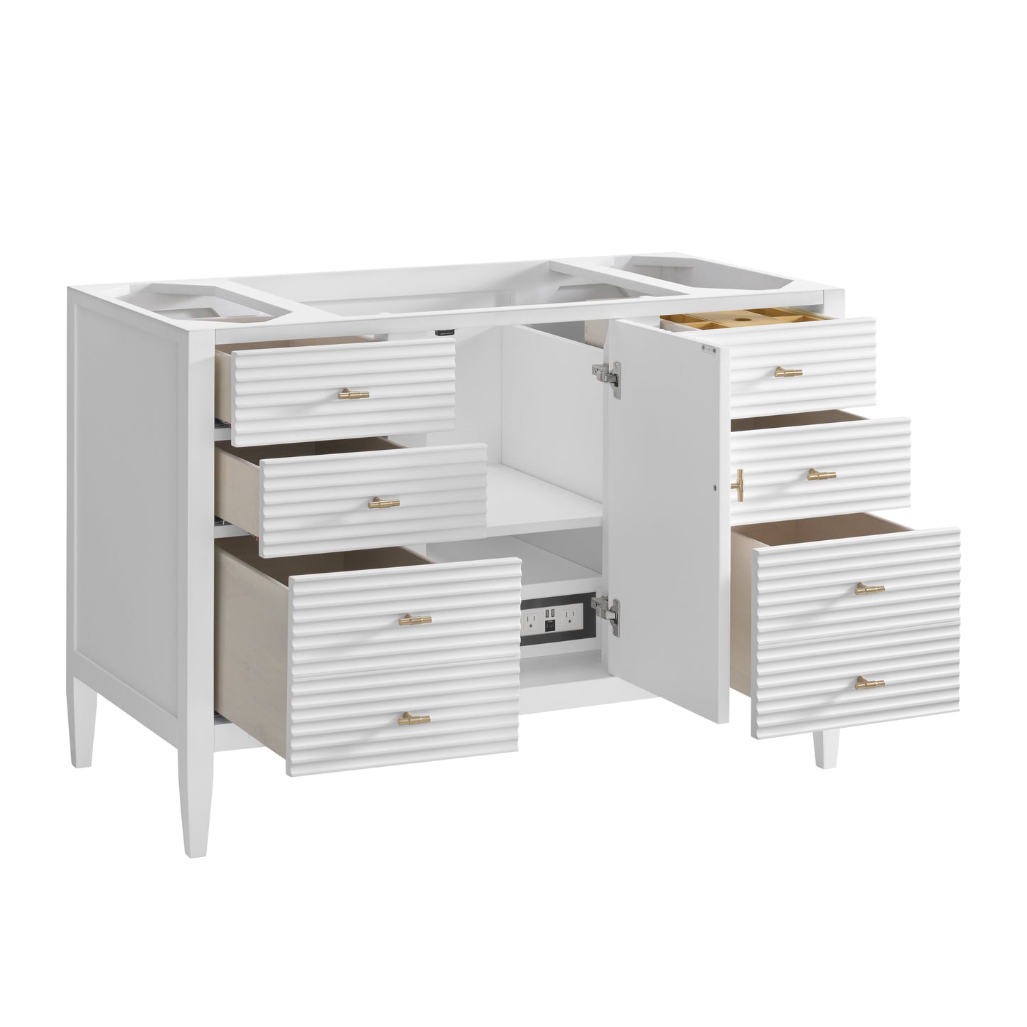 James Martin Myrrin 48" Single Vanity with 3 CM Countertop