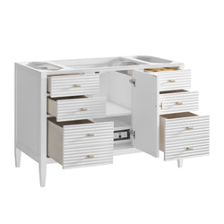 James Martin Myrrin 48" Single Vanity with 3 CM Countertop
