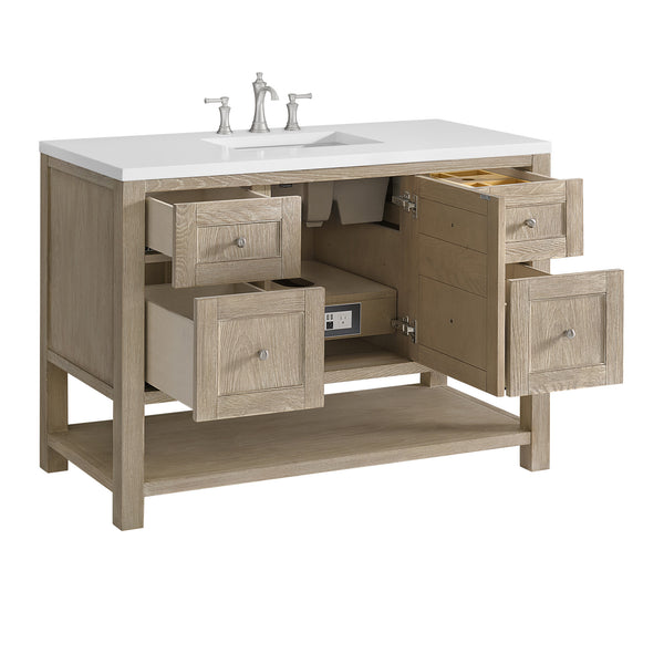 James Martin 48" Breckenridge Single Vanity - Luxe Bathroom Vanities