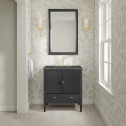 James Martin Myrrin 30" Single Vanity with 3 CM Countertop