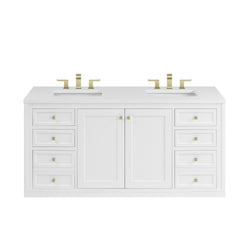 James Martin Chicago 60" Double Vanity with 3 CM Countertop