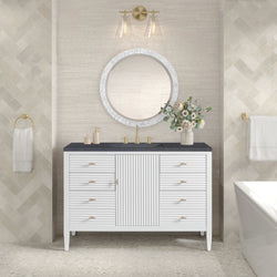 James Martin Myrrin 48" Single Vanity with 3 CM Countertop
