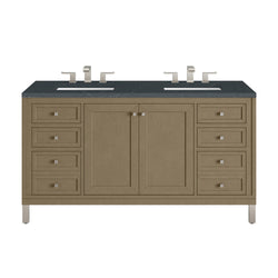 James Martin Chicago 60" Double Vanity with 3 CM Countertop
