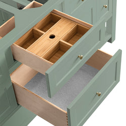 James Martin Breckenridge 72" Double Vanity w/ 3 CM Countertop