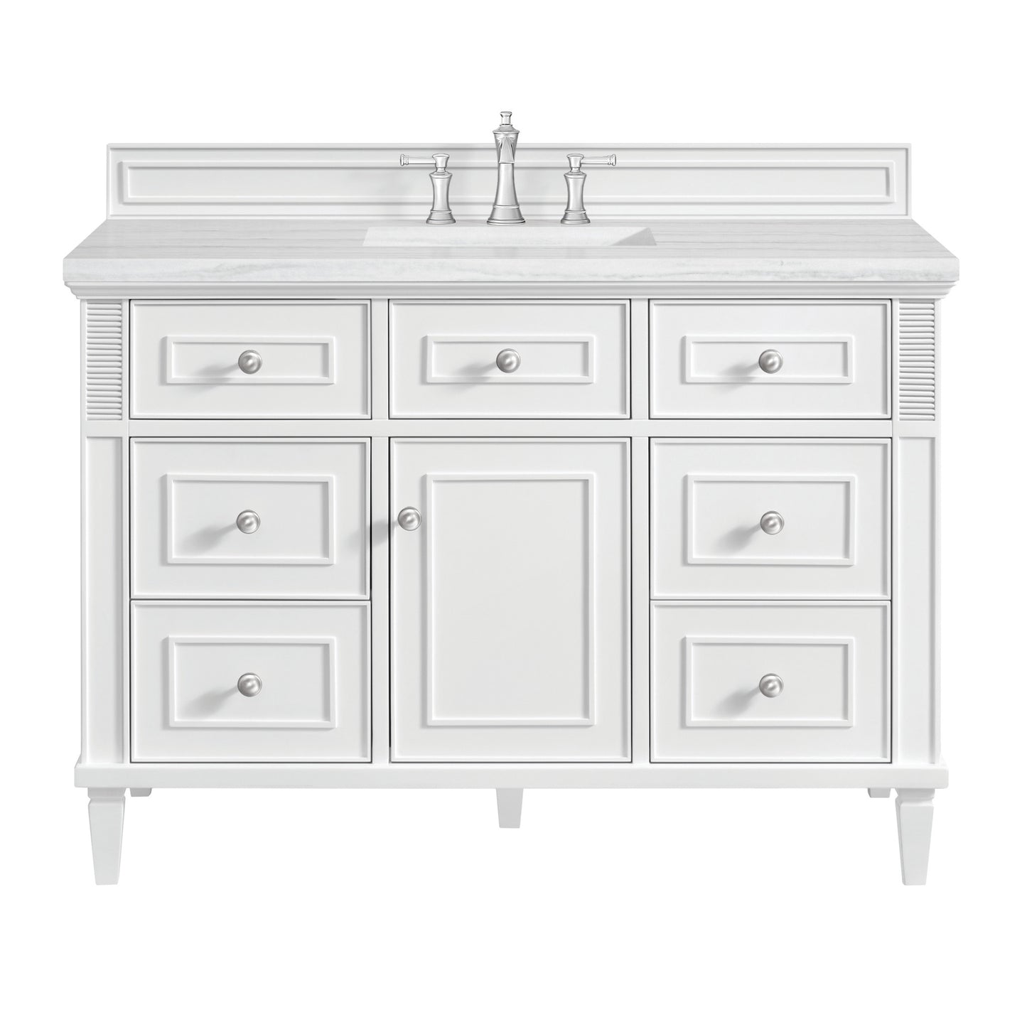 James Martin 48" Lorelai Single Vanity - Luxe Bathroom Vanities