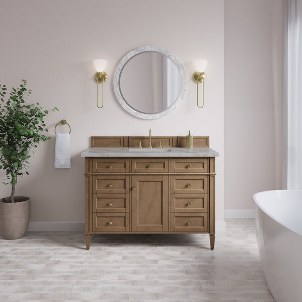 James Martin Brittany 48" Single Vanity with 3CM Top