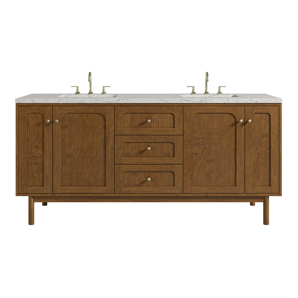 James Martin Laurent 72" Double Vanity with 3 CM Countertop