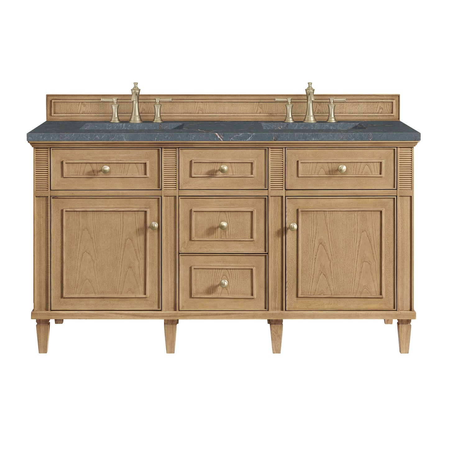 James Martin Lorelai 60" Double Vanity with 3 CM Countertop & FreePower Wireless Charger
