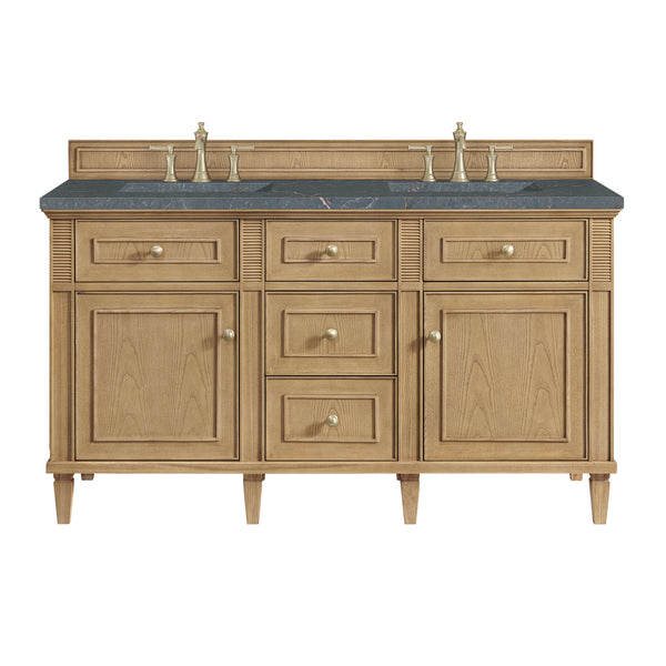 James Martin Lorelai 60" Double Vanity with 3 CM Countertop & FreePower Wireless Charger