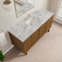 James Martin Laurent 60" Single Vanity with 3 CM Countertop